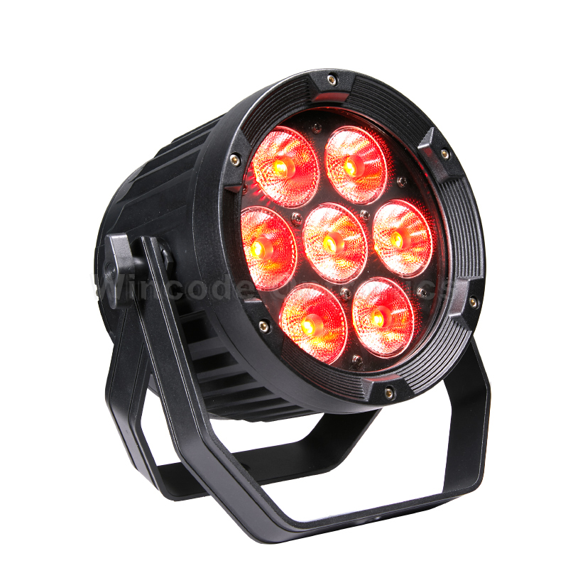 7×18W IP65 kabelloses LED-Uplight für den Außenbereich mit Akku